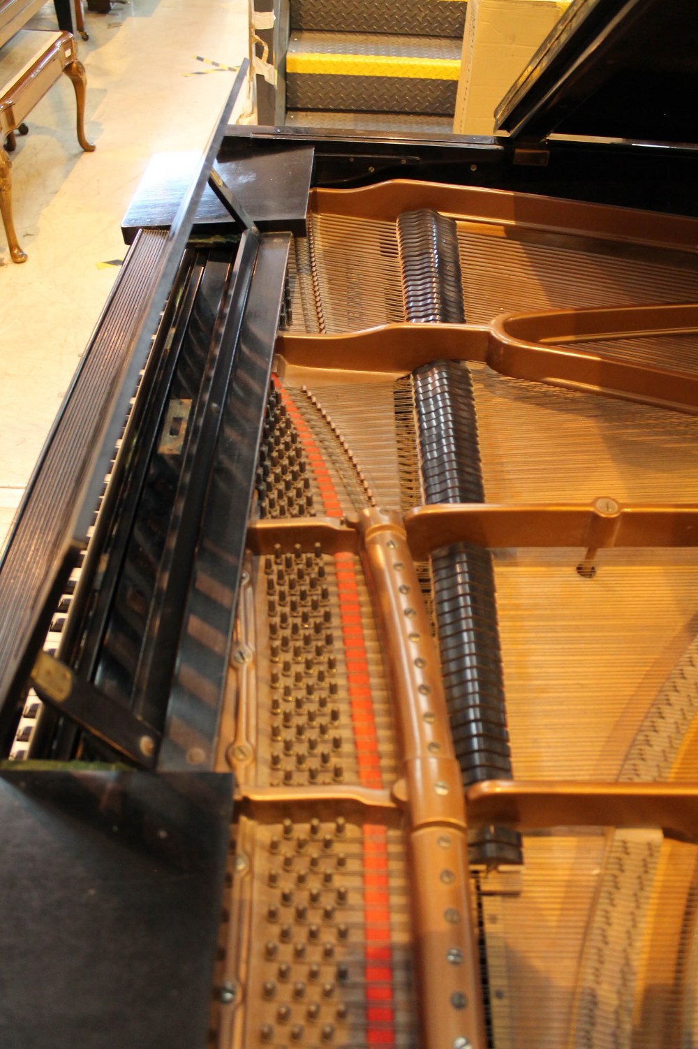 Bösendorfer (c1929) A 5ft 7in Model 170 grand piano in a mahogany case on square tapered legs. - Image 5 of 8