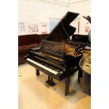 Bechstein (c1910) A 6ft Model A grand piano in an ebonised case on square tapered legs.
