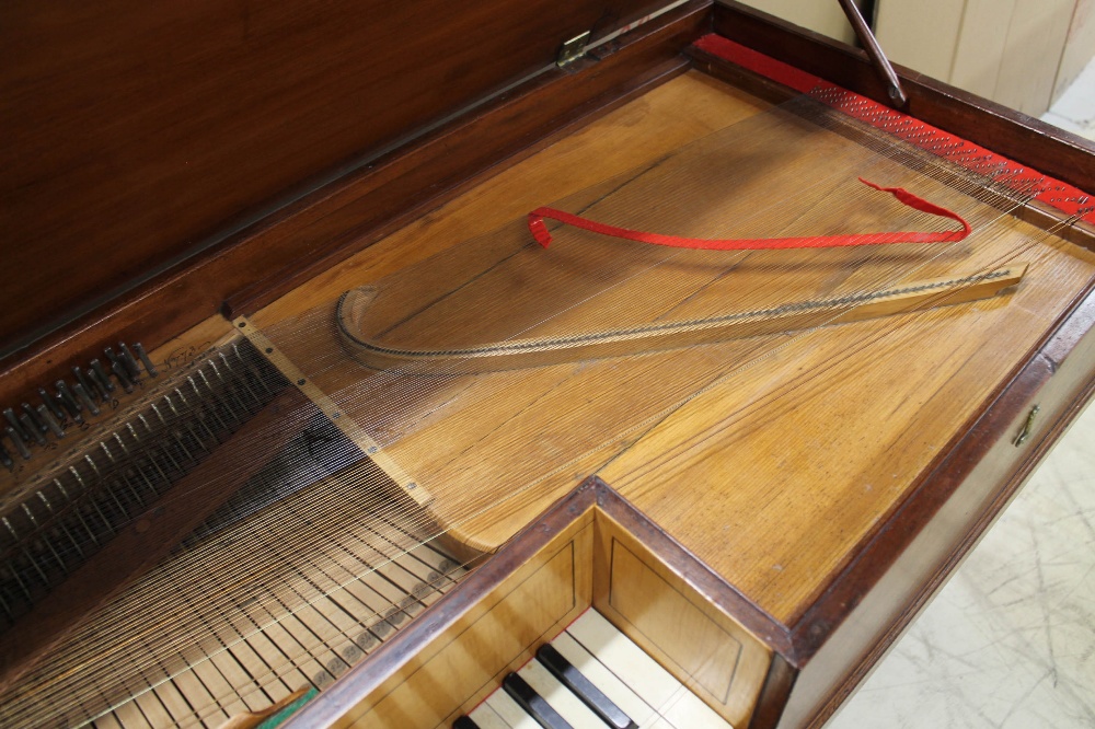 Broadwood (c1787) A square piano in a mahogany case with ebony stringing, - Image 4 of 7