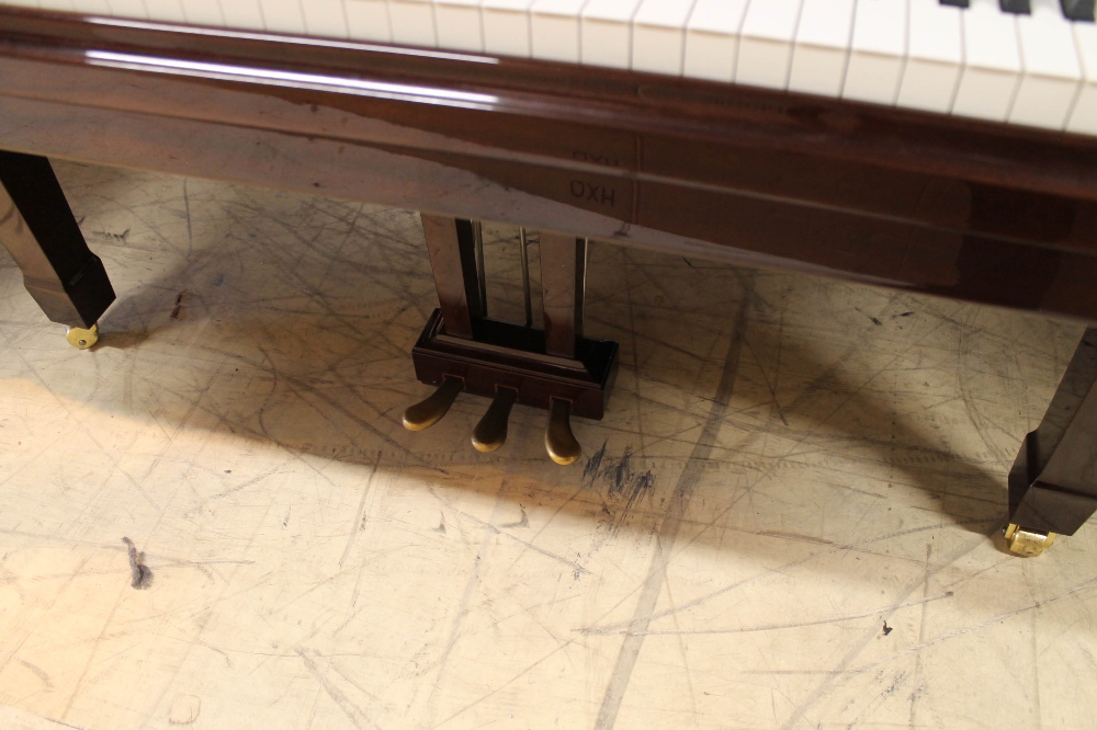 Yamaha (c2002) A 6ft 1in Model C3 grand piano in a bright mahogany case on square tapered legs. - Image 3 of 8