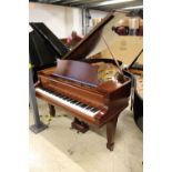 Steinway (c1926) An 88-note 5ft 10in Model O grand piano in a mahogany case on square tapered legs;