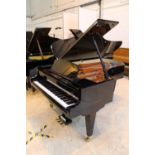 Bösendorfer (c2000) A 7ft 4in Model 225 grand piano in a bright ebonised case on square tapered