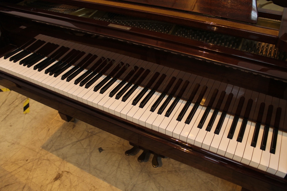 Yamaha (c1989) A 5ft 7in Model G2RE grand piano in a bright mahogany case on square tapered legs; - Image 2 of 9