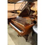 Bechstein (c1902) A 6ft 7in Model B grand piano in a re-polished rosewood case.