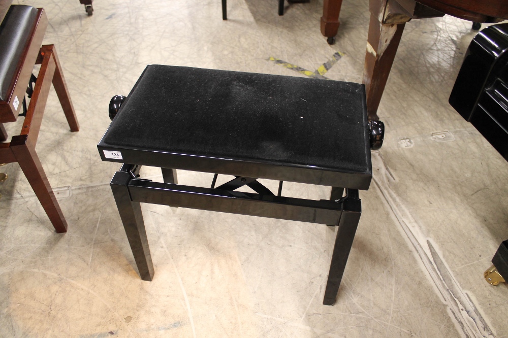 Estonia (c2004) A 5ft 6in Model 168 grand piano in a bright ebonised case on square tapered legs; - Image 9 of 9