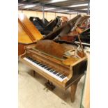 Bechstein, London (c1930s) A 4ft 8in grand piano in a walnut case on square tapered legs.