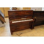 Blüthner (c2013) A 132cm Model B upright piano in a palisander rosewood case.