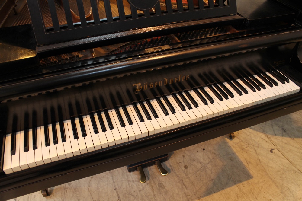 Bösendorfer (c1929) A 5ft 7in Model 170 grand piano in a mahogany case on square tapered legs. - Image 2 of 8