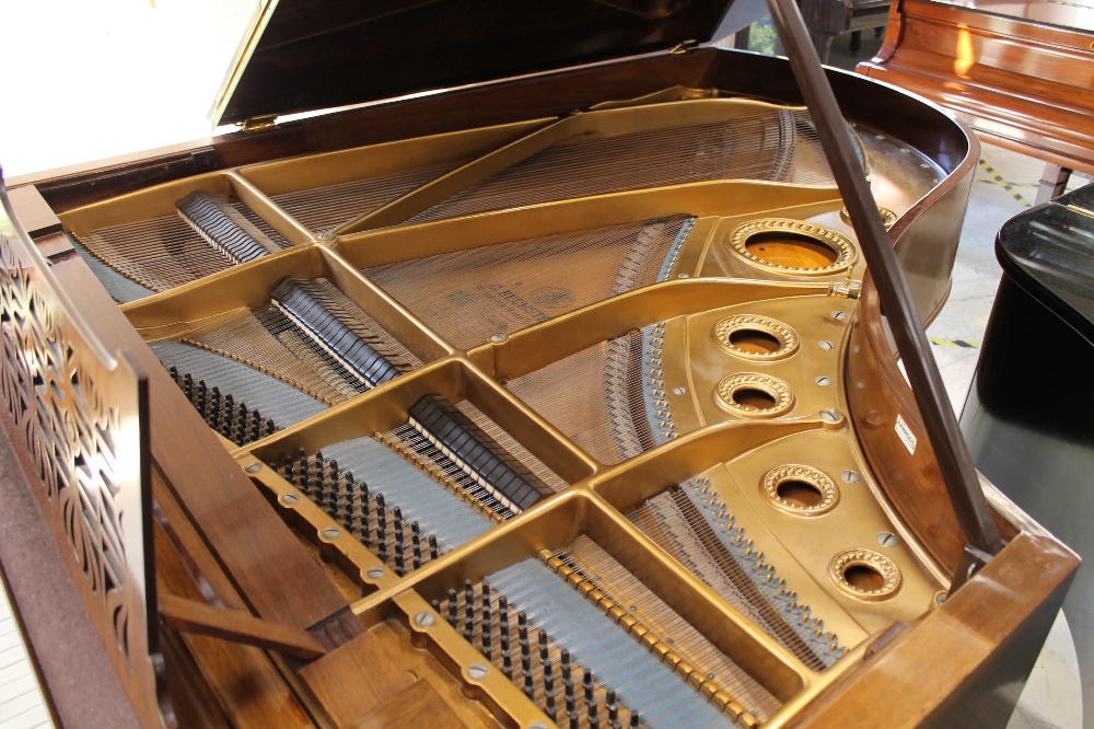 Bechstein (c1901) A 6ft 7in Model V grand piano in a rosewood case on turned octagonal legs. - Image 4 of 8