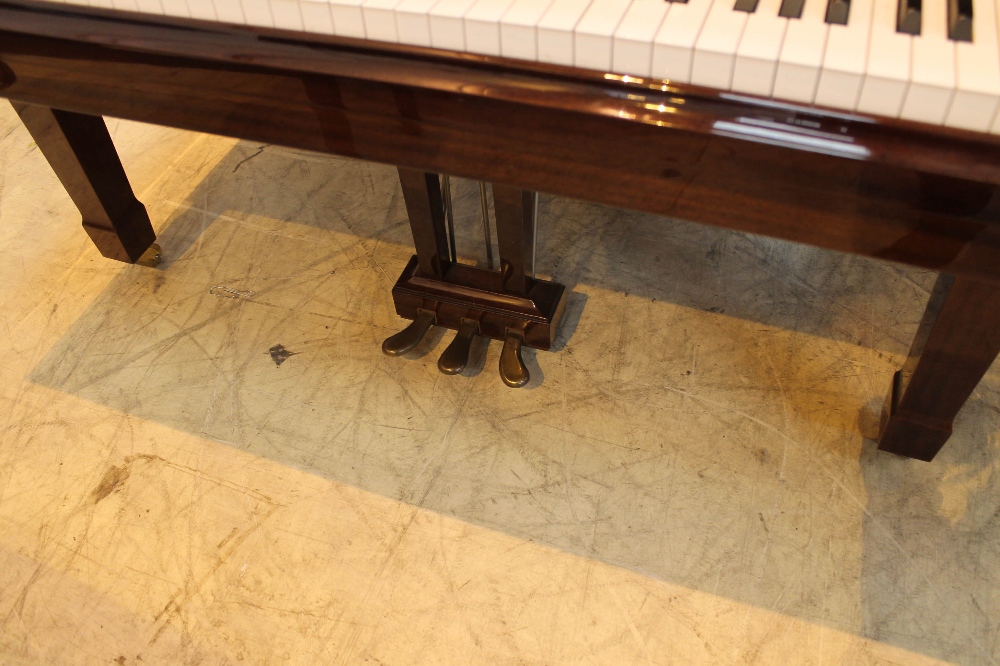 Yamaha (c1989) A 5ft 7in Model G2RE grand piano in a bright mahogany case on square tapered legs; - Image 3 of 9