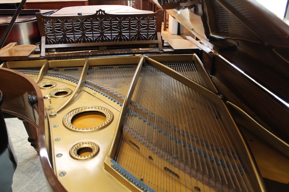 Bechstein (c1901) A 6ft 7in Model V grand piano in a rosewood case on turned octagonal legs. - Image 8 of 8
