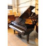 Petrof (c2001) A 7ft 10in Model 2 Monsoon grand piano in a bright ebonised case on square tapered