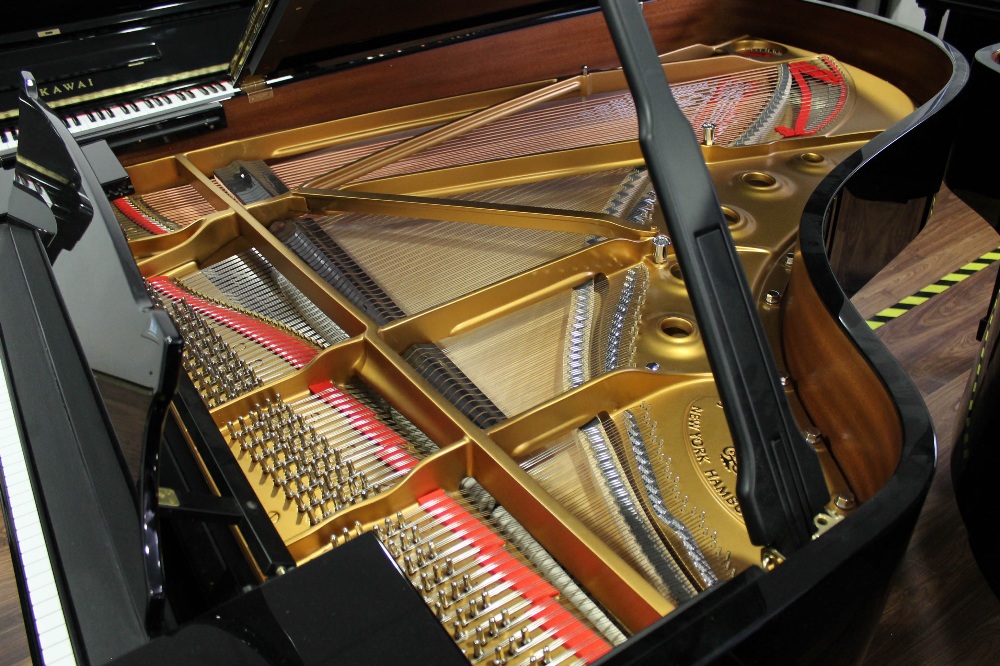 Steinway (c2015) A 6ft 11in Model B grand piano in a bright ebonised case on square tapered legs; - Image 4 of 8