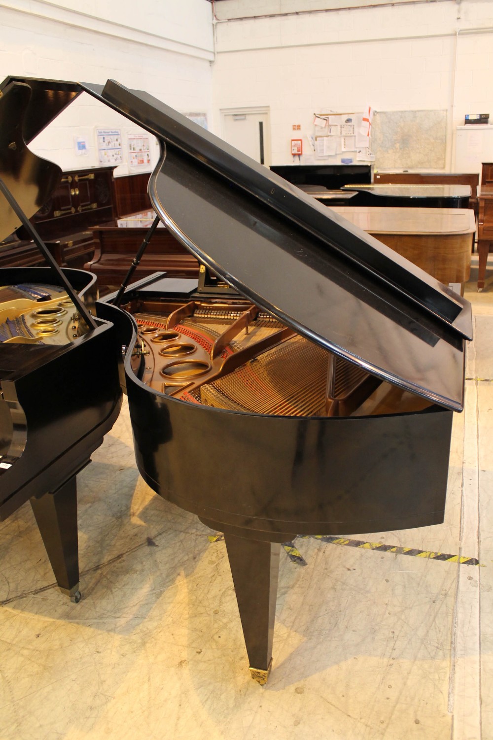 Bösendorfer (c1929) A 5ft 7in Model 170 grand piano in a mahogany case on square tapered legs. - Image 7 of 8