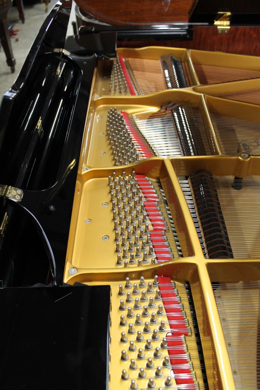 Estonia (c2004) A 5ft 6in Model 168 grand piano in a bright ebonised case on square tapered legs; - Image 5 of 9