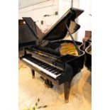 Grotrian Steinweg (c1993) A 6ft 3in Model 192 grand piano in a bright ebonised case on square