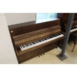 Petrof (c1987) A Model 100 Sonatina upright piano in a satin mahogany case; together with a stool.