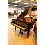 Steinway (c1970) No 415716 A 5ft 10in Model O grand piano in a rosewood case on square tapered