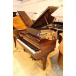 Steinway (c1927) A 5ft 10in 88-note Model O grand piano in a mahogany case on square tapered legs.