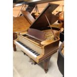 Steinway (c1887) A 6ft 11in ‘old style’ 85-note Model B grand piano in a rosewood case on square