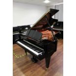 Bösendorfer (c2009) A 6ft 7in Model 200 grand piano in a bright ebonised case on square tapered