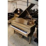 Hoffmann (c1970) A 5ft 8in ‘Chippendale’ Model 173 grand piano in a mahogany case on carved