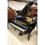 Bechstein (c1929) A 5ft 6in Model L grand piano in an ebonised case on square tapered legs.