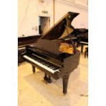 Kawai (c2010) A 5ft 10in Model RX-2 grand piano in a bright ebonised case on square tapered legs