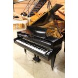Bösendorfer (c1924) A 6ft 7in Model 200 grand piano in an ebonised case on square tapered legs.