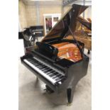Bösendorfer (c1920) A 5ft 7in Model 170 grand piano in a bright ebonised case on square tapered