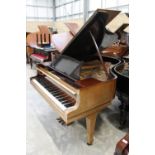 Steinway (c1928) A 6ft 2in Model A grand piano in a rosewood case on square tapered legs; together