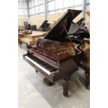 Steinway (c1913) A 6ft 2in Model A grand piano in a rosewood case on square tapered legs. This piano