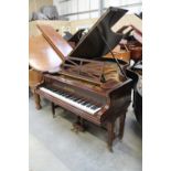 Bechstein (c1905) A 6ft Sheraton Model grand piano in a rosewood case inlaid with garlands and