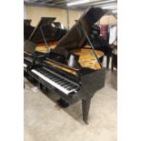 Bechstein (c1920s) A 5ft 10in Model M grand piano in a bright ebonised case on square tapered