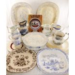 A collection of 11 items of Llanelly Pottery belonging to the late Dilys Jenkins,