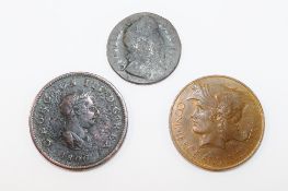 A collection of pre-decimal British, British Empire and Commonwealth coins,