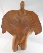 Tony Allen (20th/21st Century British)+ A large terracotta male wraith or abstract of a naked