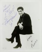 A signed photograph of Sammy Davis Junior by Maurice Seymour of Chicago,