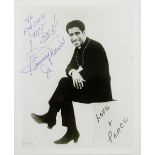 A signed photograph of Sammy Davis Junior by Maurice Seymour of Chicago,