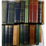 A quantity of 19th century and later hardback books,