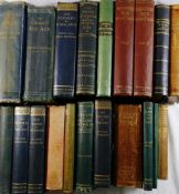 A quantity of 19th century and later hardback books,