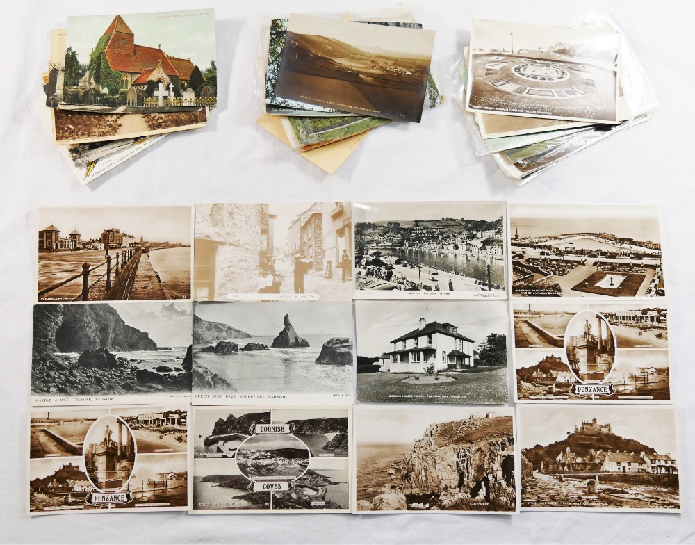 A collection of approximately 30 early 20th century and later postcards of Devil's Dyke near