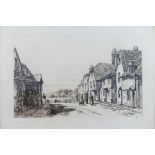 Arthur Evershed (1836-1919) 'Rye' Etching Signed,