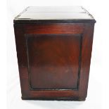 A 19th century mahogany table top specimen cabinet housing eight drawers, 39.