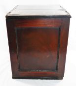 A 19th century mahogany table top specimen cabinet housing eight drawers, 39.