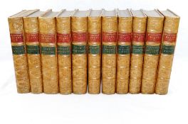William Makepeace Thackeray, 'The Works of..' in 12 volumes (volume 8 lacking).
