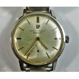 A 1960's gentlemans Girard-Perregaux Sea Hawk wrist watch,