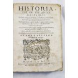 'Historia di Siena' by Orlando Malavolti, three parts in one, published 1574 and 1599,