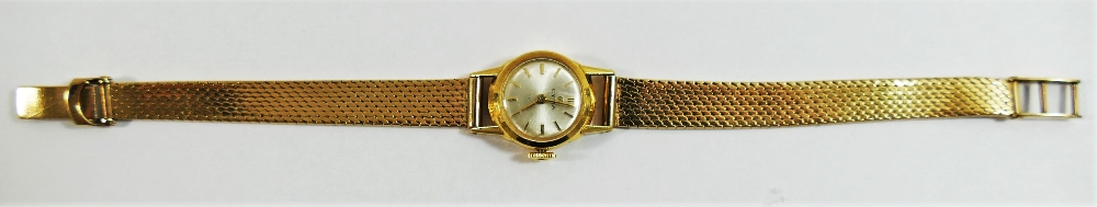 An 18 carat gold cased Cyma ladies bracelet watch, - Image 5 of 6