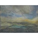 Heather Hookey (20th/21st Century British), 'From Stirling Castle', coloured etching, signed titled,